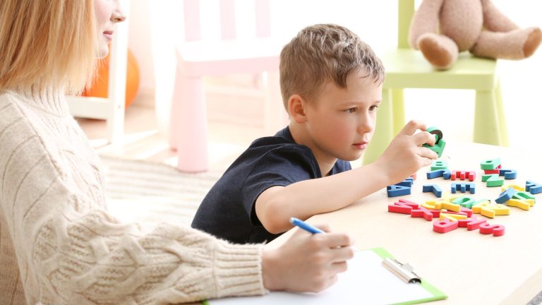 child employing a customised support strategy to overcome negative behaviour